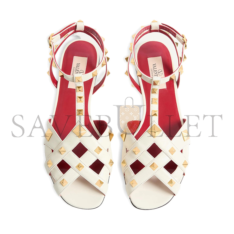 VALENTINO STUDDY KIDSKIN SANDAL 8W2S0NN3JYW